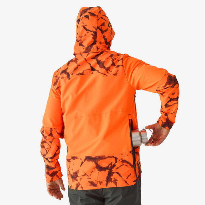 





Hunting softshell jacket neon orange 500, photo 8 of 10