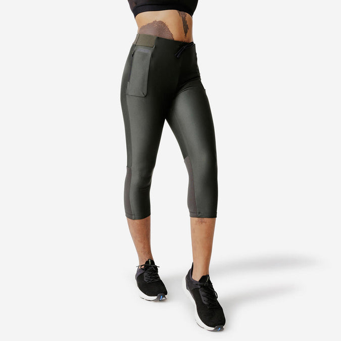 





KIPRUN Run 500 Dry women's breathable short running leggings, photo 1 of 6