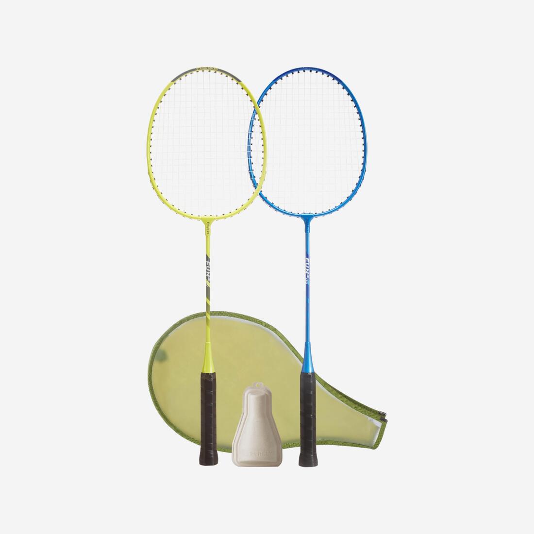 Fun Set BR130 AD Σετ ρακέτας μπάντμιντον ενηλίκων Lime
