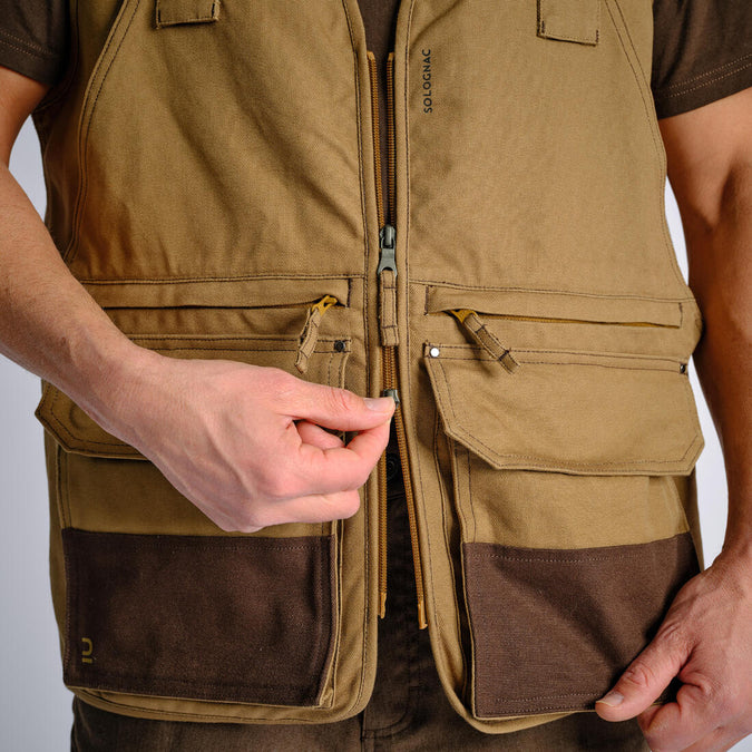 





HUNTING MULTIPOCKET GILET 500 REINFORCED BROWN, photo 7 of 11