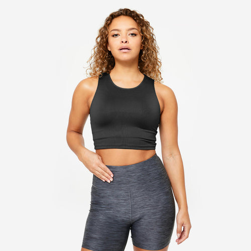 





Women's Cardio Fitness Cropped Tank Top