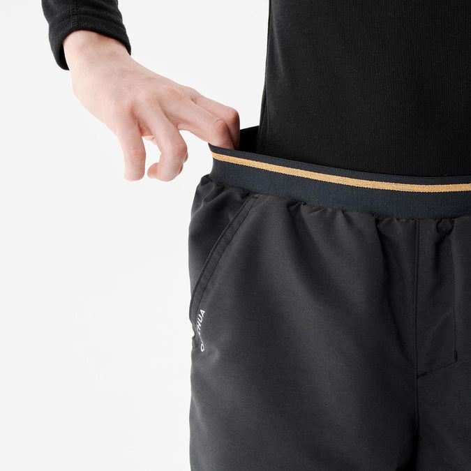 





CHILDREN'S WARM WATER-REPELLENT HIKING TROUSERS - SH100 - AGE 7-15, photo 6 of 7