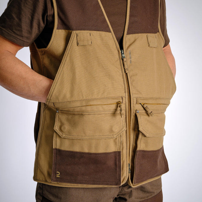 





HUNTING MULTIPOCKET GILET 500 REINFORCED BROWN, photo 5 of 11