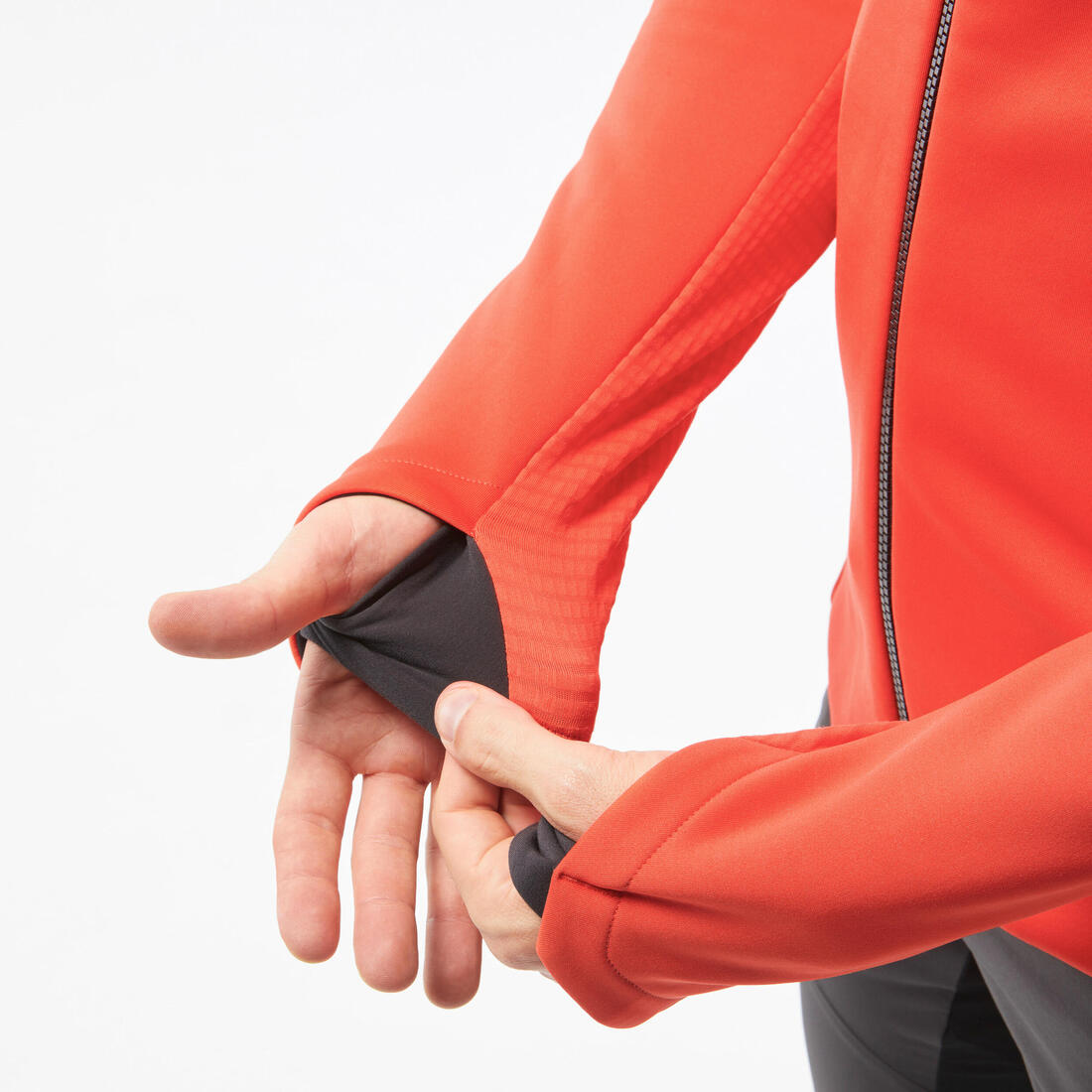 Men's Hiking Fleece Jacket - mh500 Hood