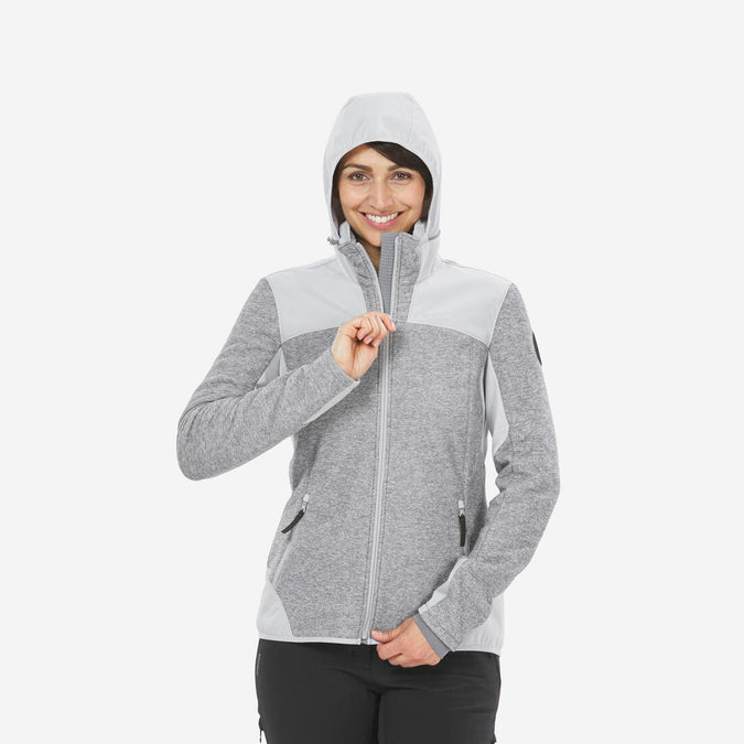 





Women's Warm Fleece Hiking Jacket - SH500 X-WARM, photo 1 of 11