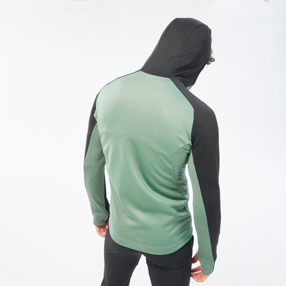 Men's Hiking Fleece Jacket - mh500 Hood