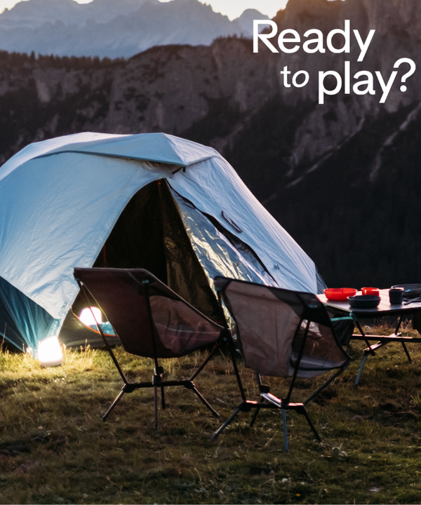 Pitch a tent,<br>make a memory