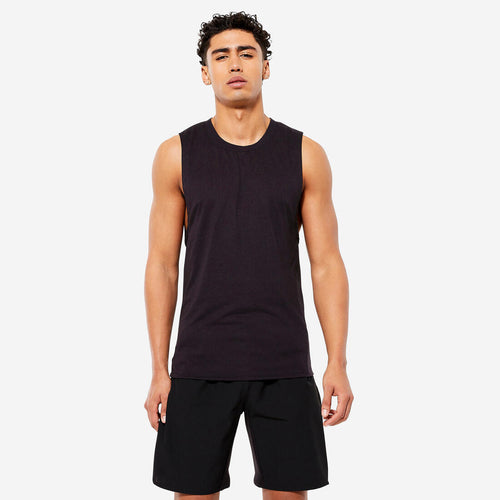 





Men's Cross Training Crew Neck Slim-Fit Soft Breathable Tank Top