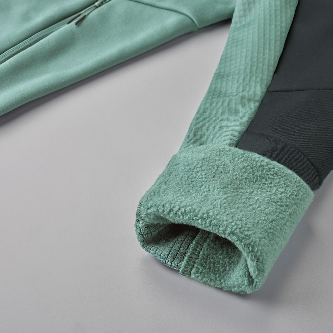 Men's Hiking Fleece Jacket - mh500 Hood