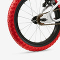 Kids' 16" 5-7 Years BMX Wipe 500 - Grey