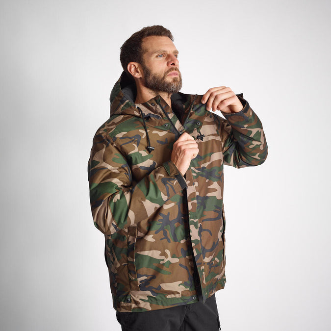 





WARM WATERPROOF JACKET 100 CAMO HALFTONE, photo 8 of 10