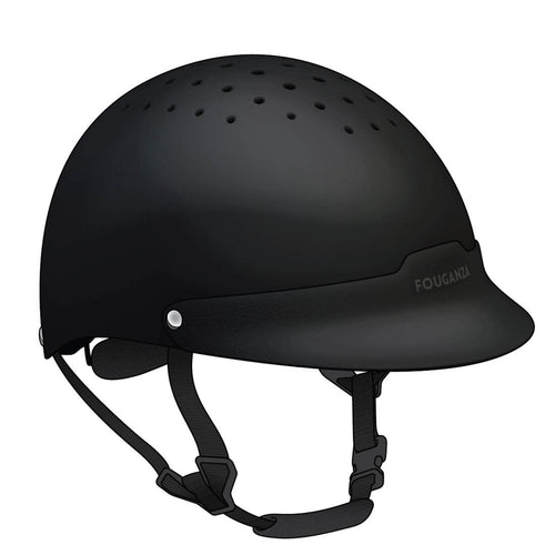 





Adult and Kids' Horse Riding Helmet 100 - Black