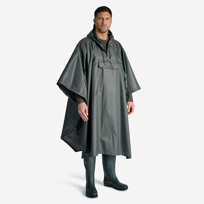 





WATERPROOF LONG PONCHO 500 GREEN, photo 1 of 6