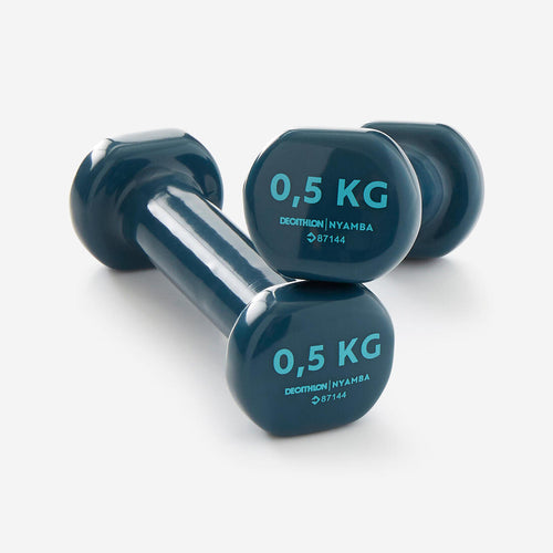 





0.5 kg Fitness Dumbbells Twin-Pack - Navy Blue