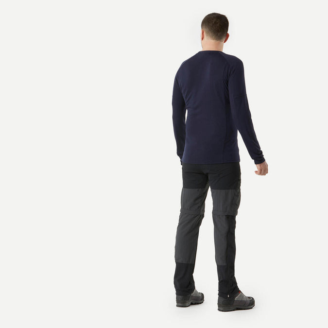 





Men's Mountain Trekking Long-sleeved T-Shirt - MT500 MERINO, photo 7 of 8