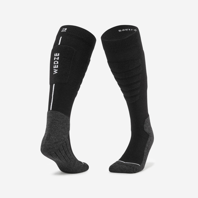 





Adult Ski and Snowboard Socks 100 Plus - Black, Neon, photo 1 of 9