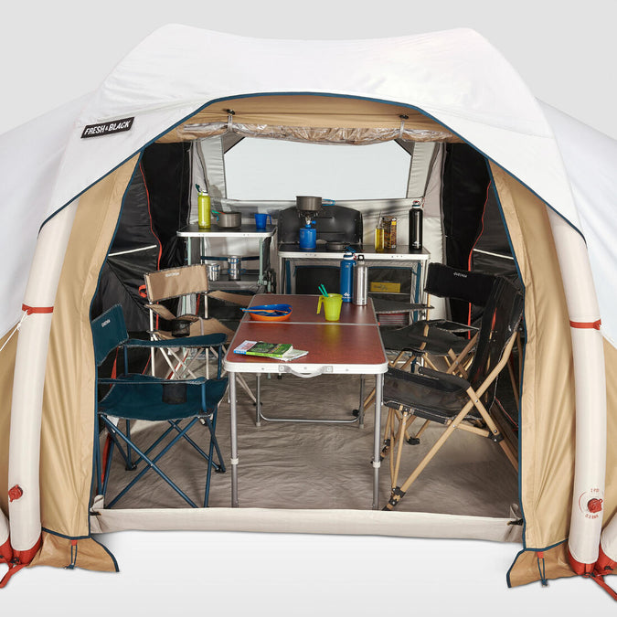 





Inflatable Camping Tent Air Seconds 4.2 Fresh&Black | 4 Persons 2 Bedrooms, photo 44 of 77