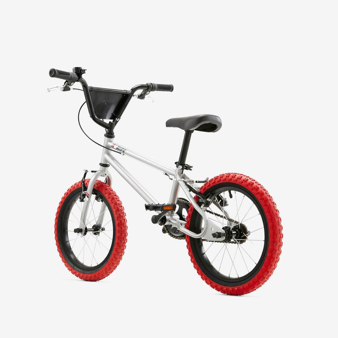 Kids' 16" 5-7 Years BMX Wipe 500 - Grey