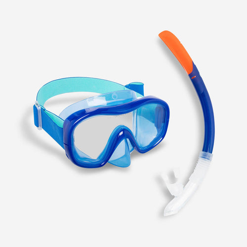 





Adult Diving Snorkelling Kit - Mask and Snorkel - 100