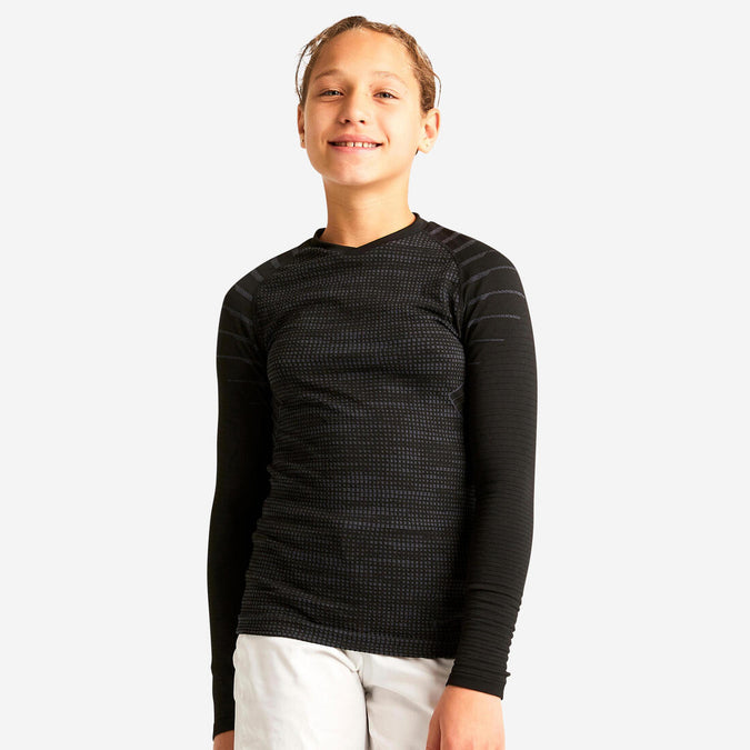 





Kids' Long-Sleeved Thermal Base Layer Top Keepdry 500, photo 1 of 10