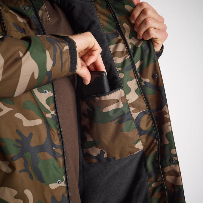 





WARM WATERPROOF JACKET 100 CAMO HALFTONE, photo 7 of 10