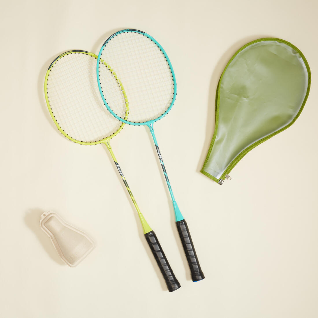 Fun Set BR130 AD Σετ ρακέτας μπάντμιντον ενηλίκων Lime