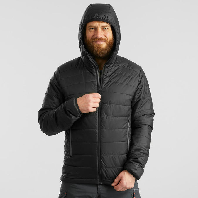 





Men's Synthetic Mountain Trekking Hooded Padded Jacket - MT100 - 5°C, photo 1 of 8