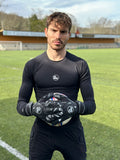 RG Aspro Blackout Goalkeeper Gloves