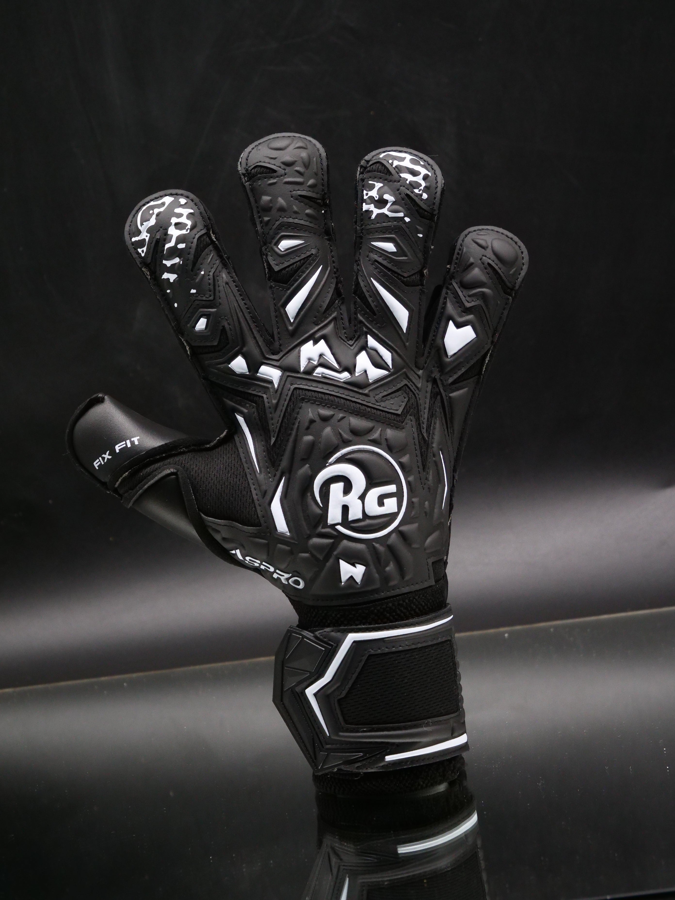 RG Aspro Blackout Goalkeeper Gloves