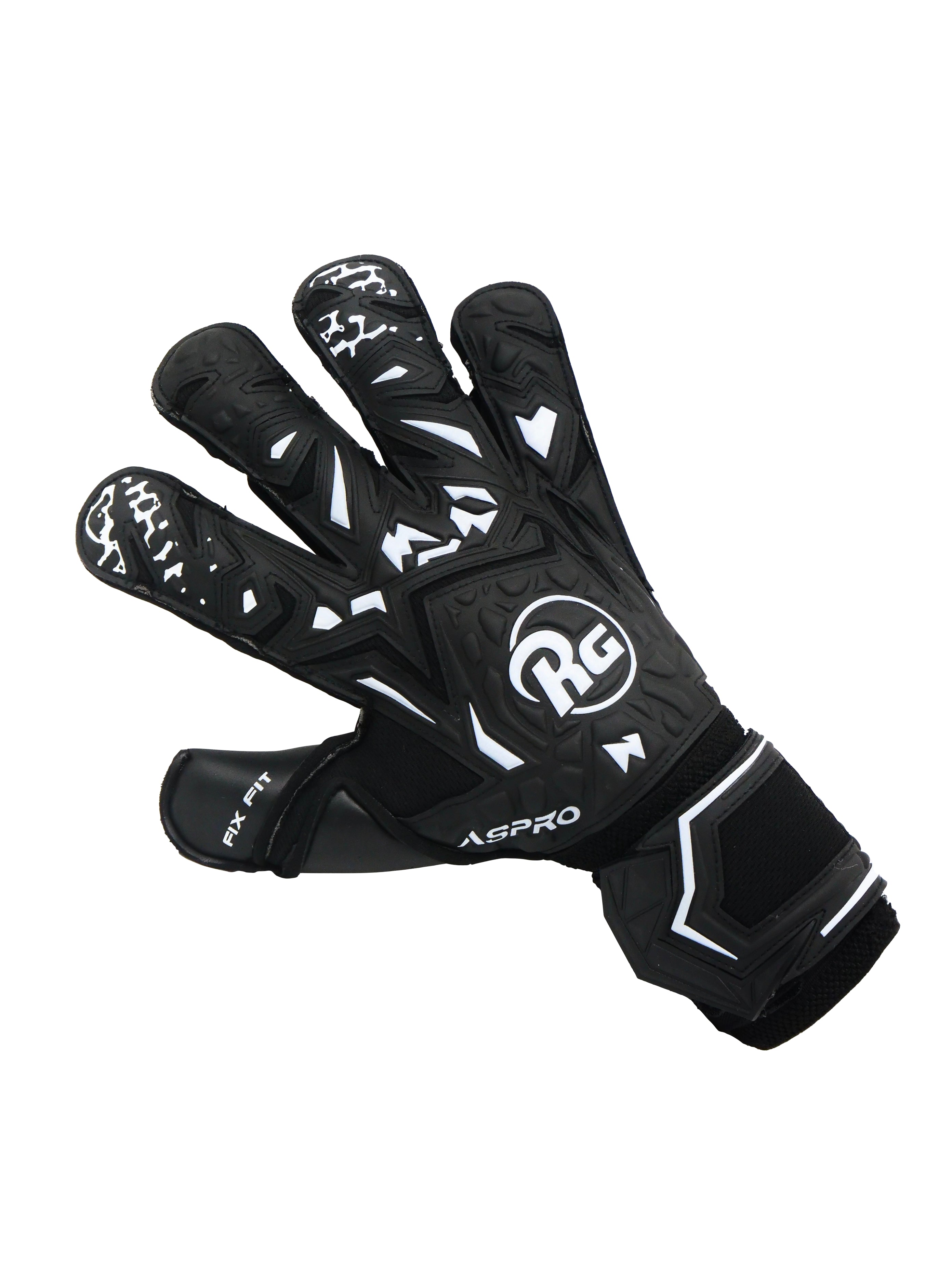 RG Aspro Blackout Goalkeeper Gloves