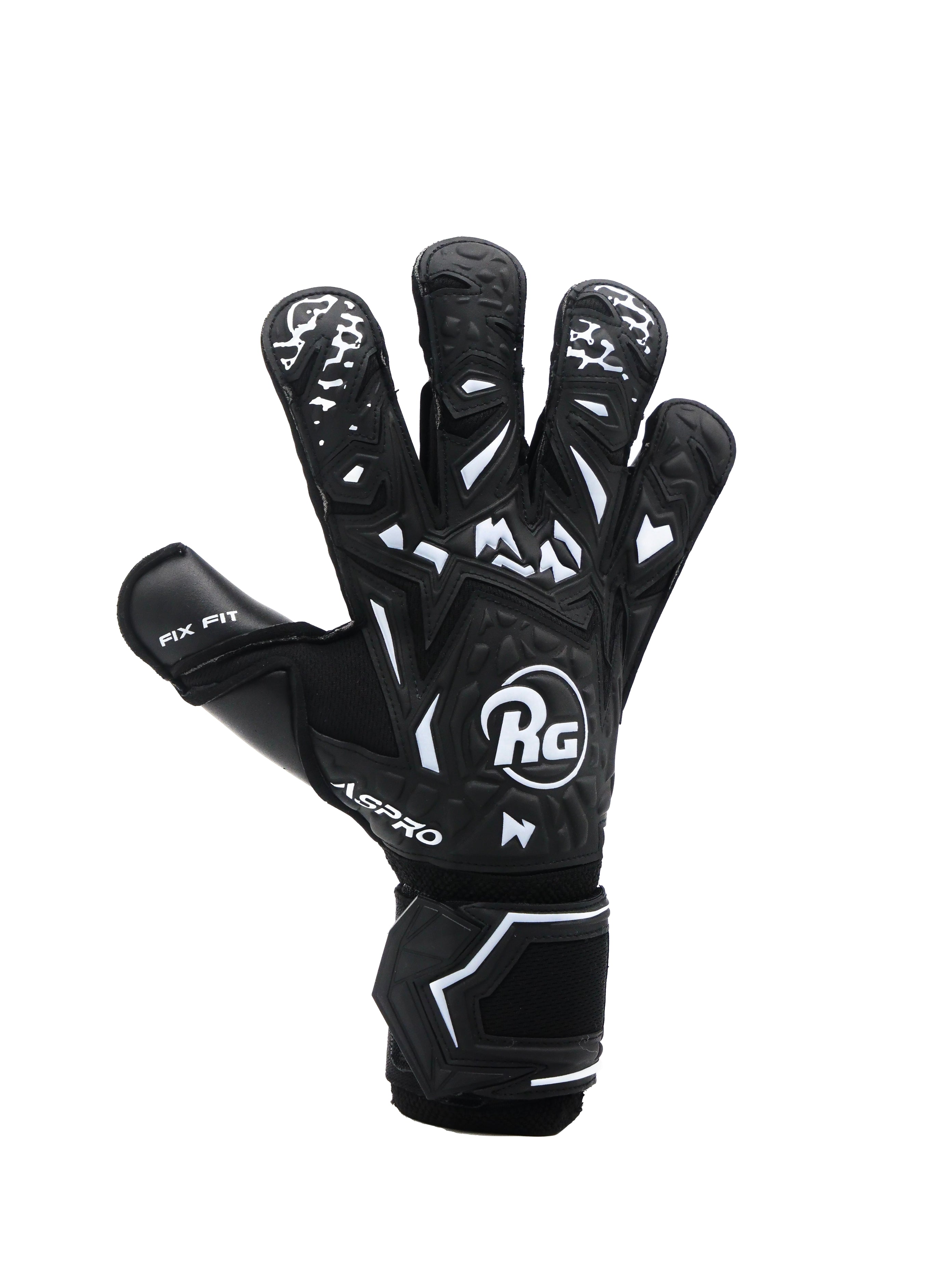 RG Aspro Blackout Goalkeeper Gloves