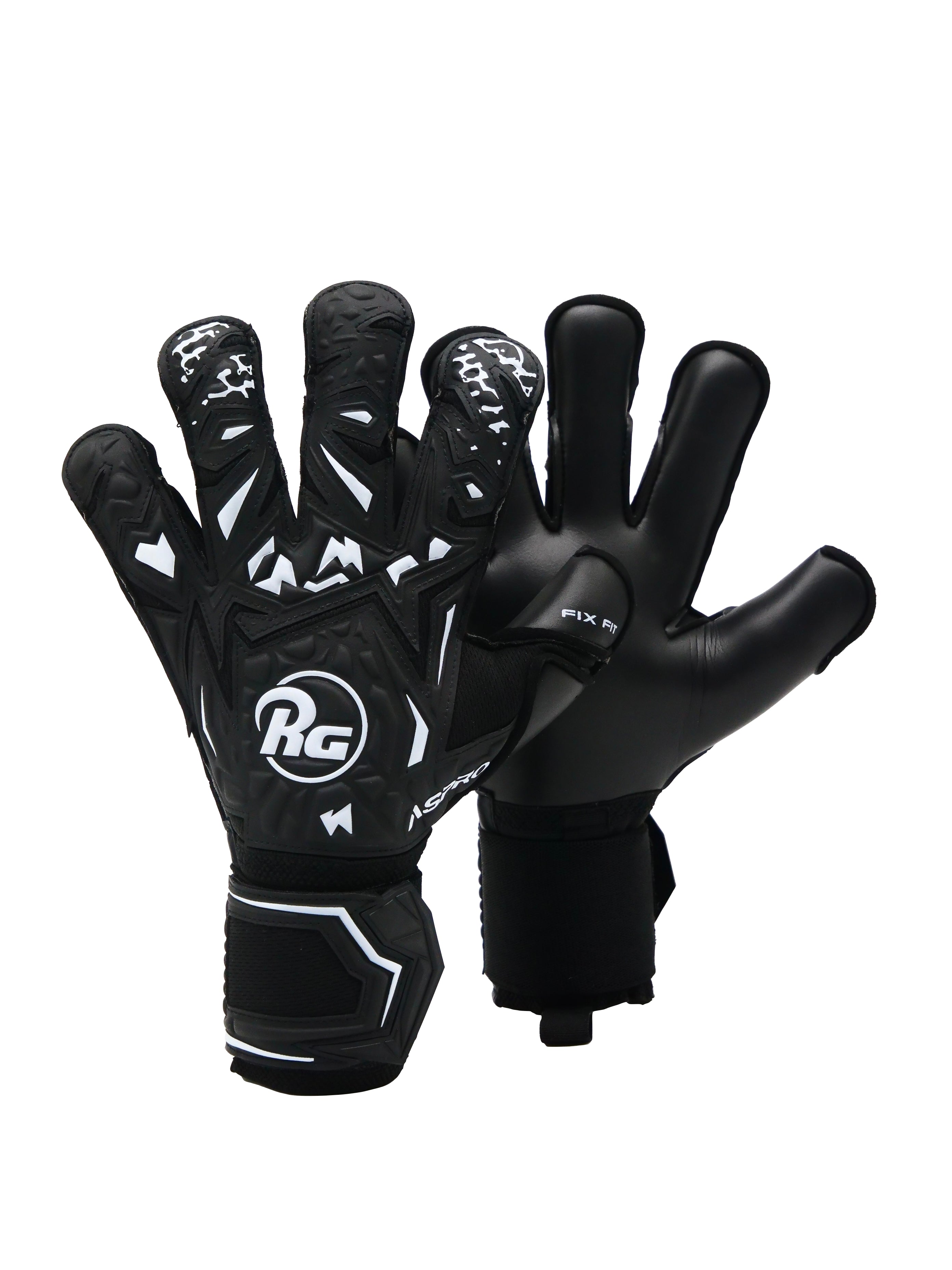 RG Aspro Blackout Goalkeeper Gloves