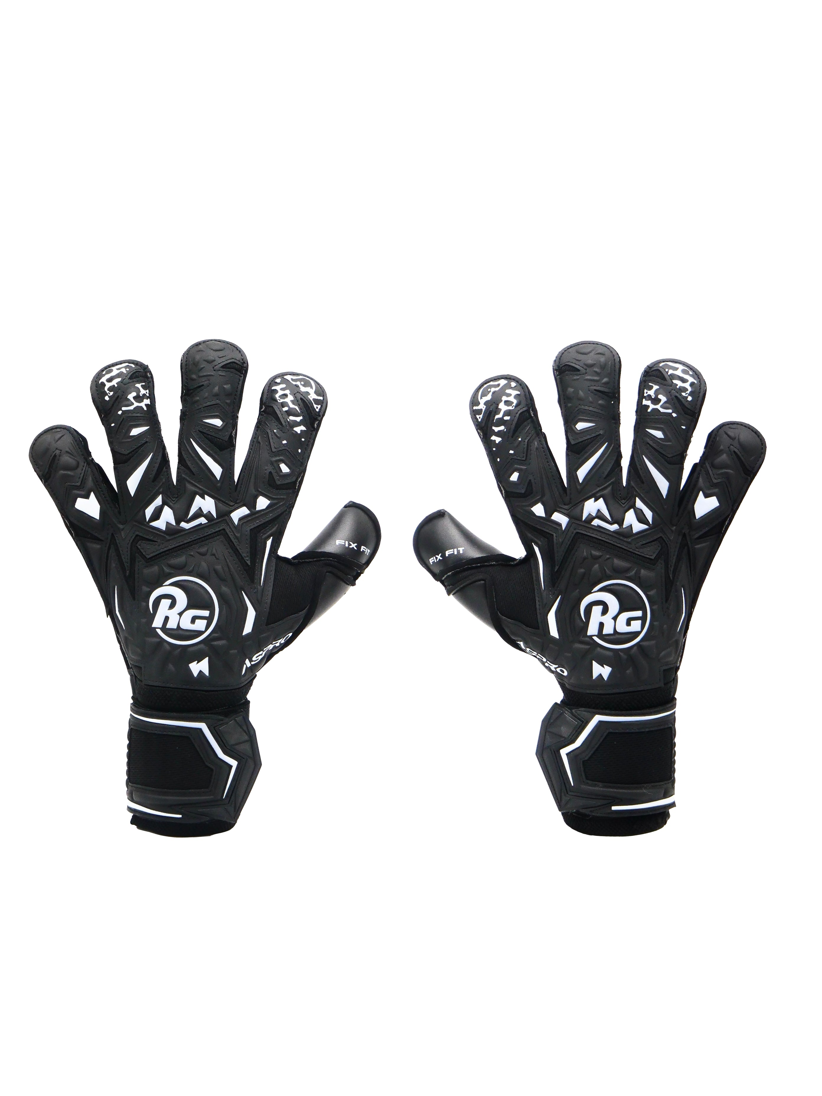 RG Aspro Blackout Goalkeeper Gloves