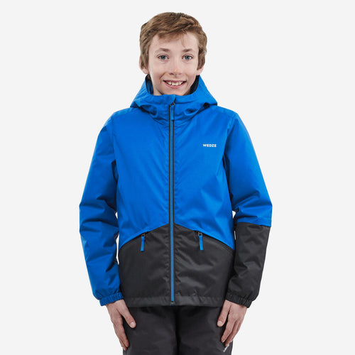 





KIDS’ WARM AND WATERPROOF SKI JACKET 100 BLUE - Decathlon Cyprus