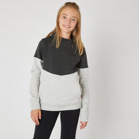 





Kids' Breathable Cotton Hoodie 500 - Heathered - Decathlon Cyprus