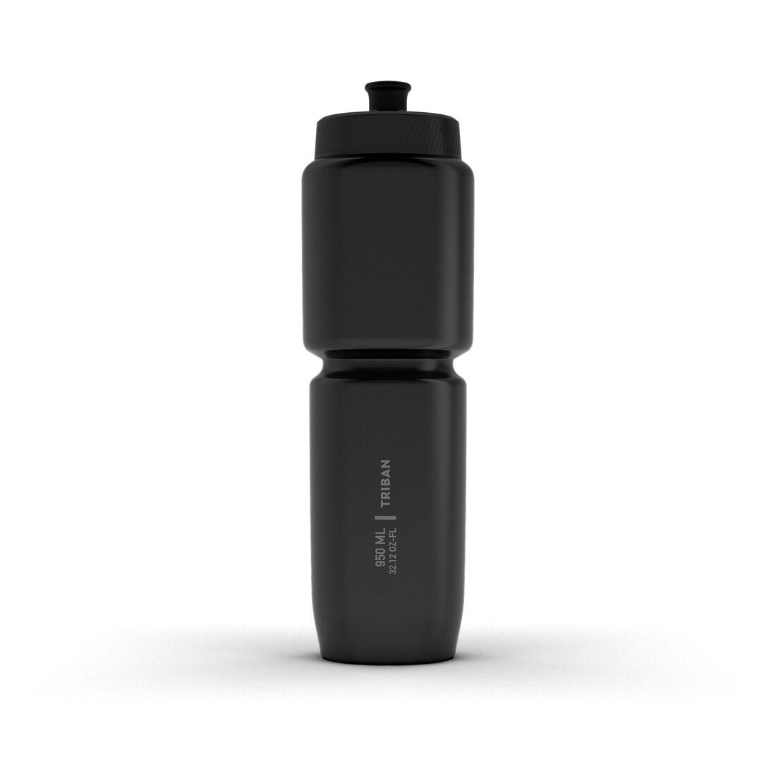 950 ml Cycling Water Bottle SoftFlow - Black - Decathlon Cyprus