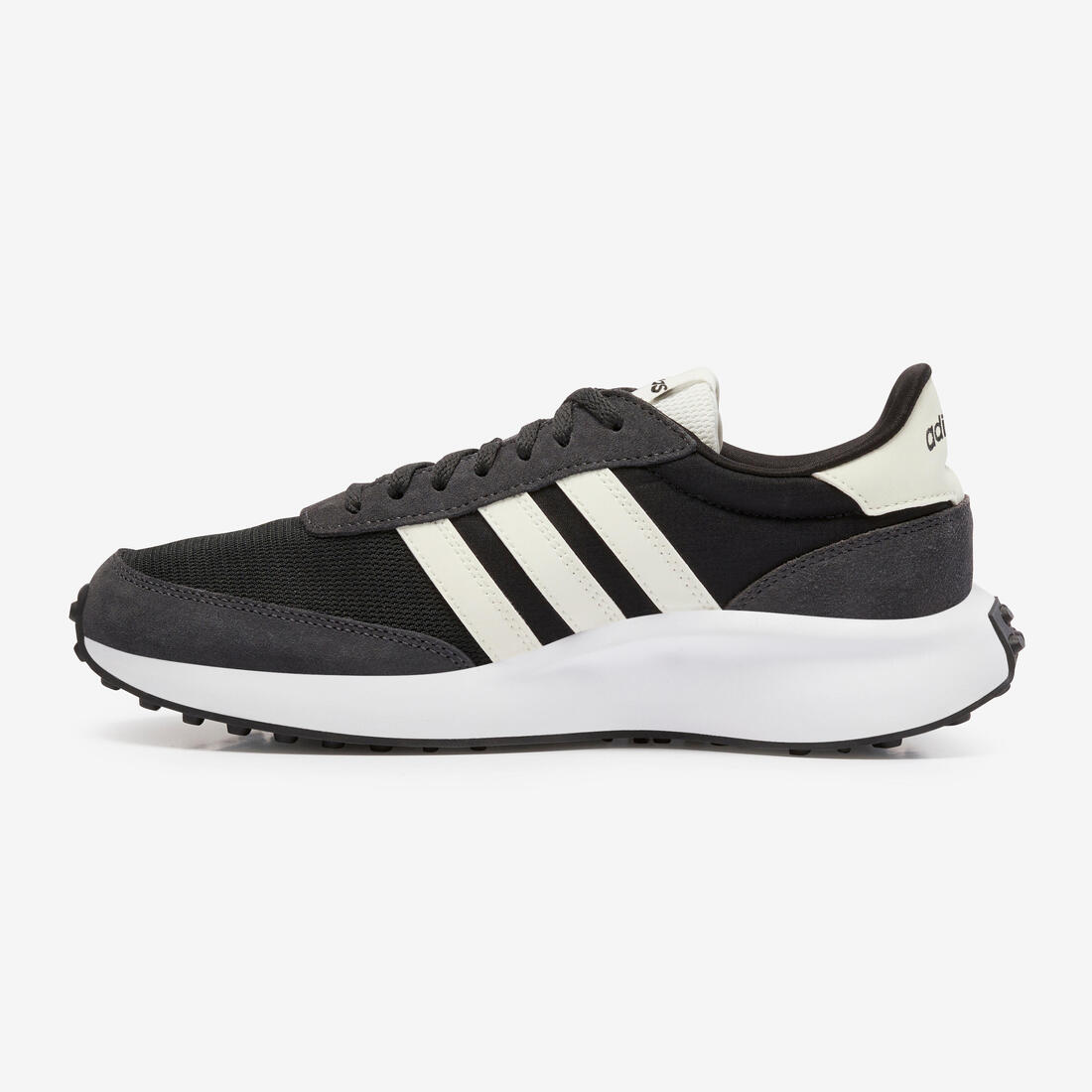 Men's Urban Walking Shoes Adidas Run 70 S - black/grey - Decathlon Cyprus