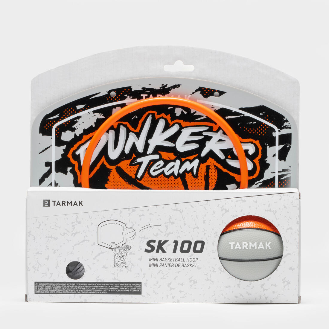 Mini B New York Set Kids'/Adult Mini Basketball Set - BlueBall included. - Decathlon Cyprus