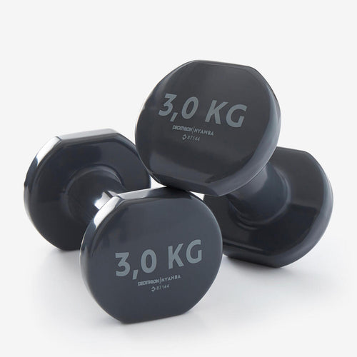 





Fitness 3 kg Dumbbells Twin-Pack - Grey - Decathlon Cyprus