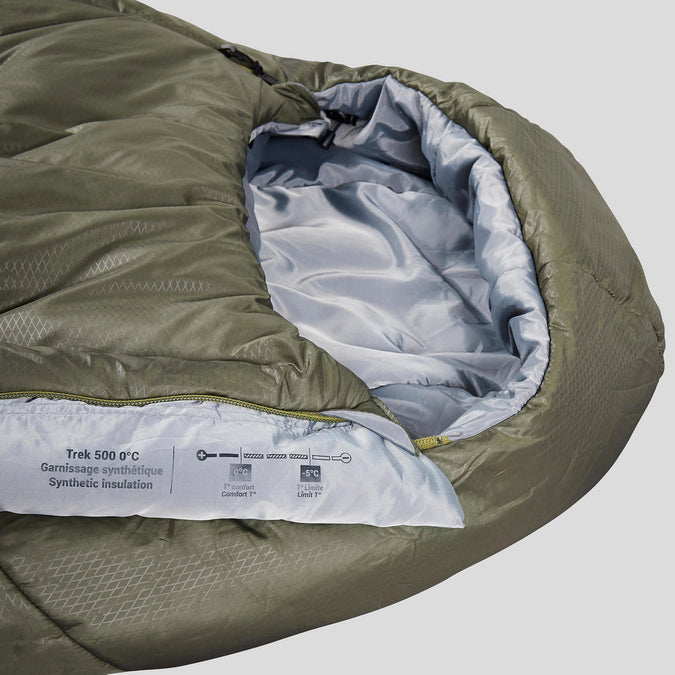 





Trekking Sleeping Bag MT500 0°C - Polyester - Decathlon Cyprus, photo 7 of 12