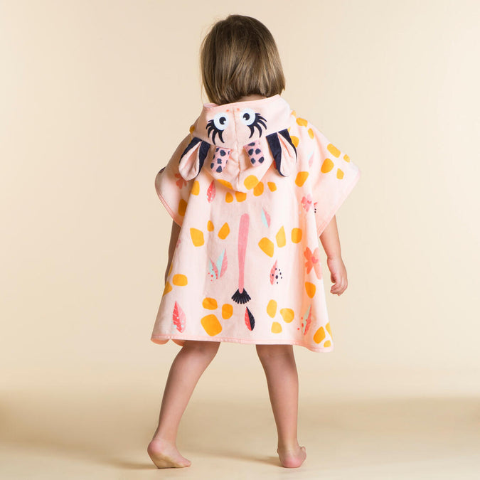 





Kid's Bath Poncho Cotton - Giraffe White Pink - Decathlon Cyprus, photo 4 of 5