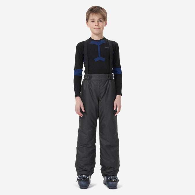 





KIDS’ WARM AND WATERPROOF SKI TROUSERS 100 DARK GREY - Decathlon Cyprus, photo 1 of 6