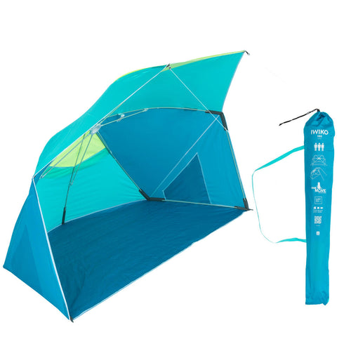 





3-person sun Shelter beach Parasol UPF50+ Iwiko 180 - Decathlon Cyprus