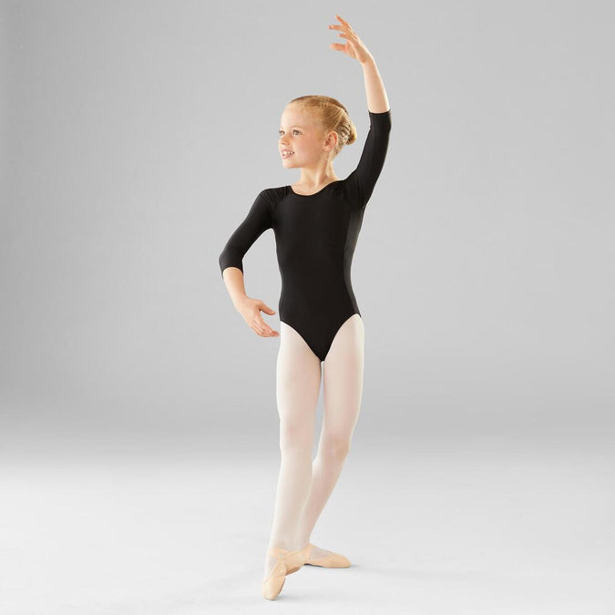 





Girls' Long-Sleeved Ballet Leotard - Black - Decathlon Cyprus, photo 1 of 6