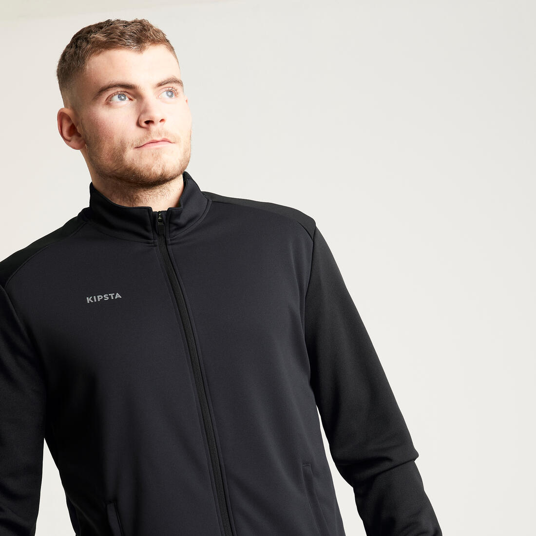 Football Training Jacket Essential - Navy & - Decathlon Cyprus