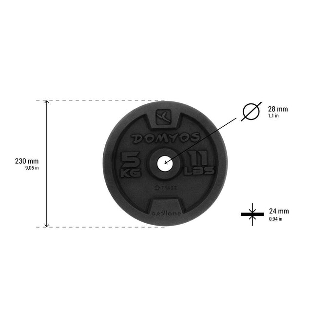 





28 mm Cast Iron Weight Training Weight - Decathlon Cyprus, photo 6 of 9