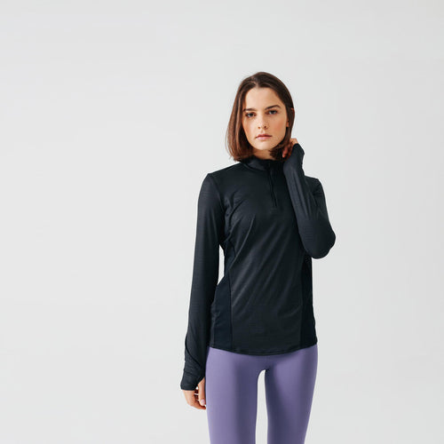 





Women's Running ½-Zip Long-Sleeved T-Shirt Dry+ - Decathlon Cyprus