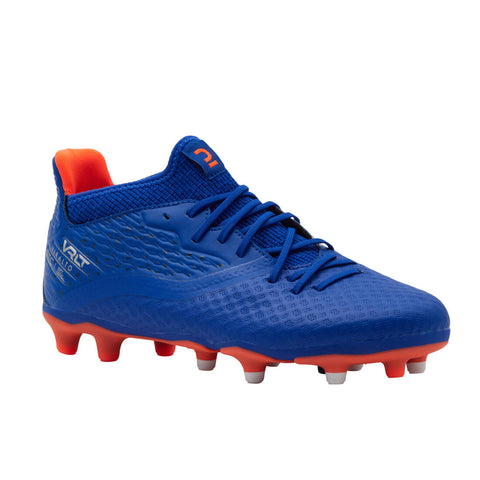 





Kids' Lace-Up Football Boots Viralto III FG - Blue/Neon - Decathlon Cyprus