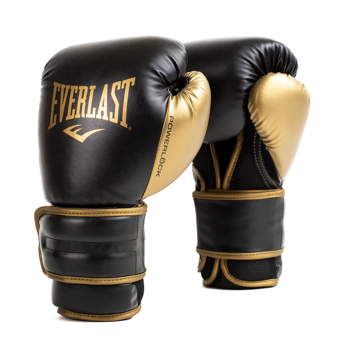 Boxing Gloves Powerlock - Black/Orange - Decathlon Cyprus