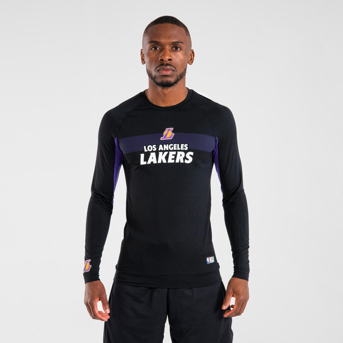 Men's/Women's Basketball Base Layer Jersey UT500 - NBA Los Angeles Lakers - Decathlon Cyprus